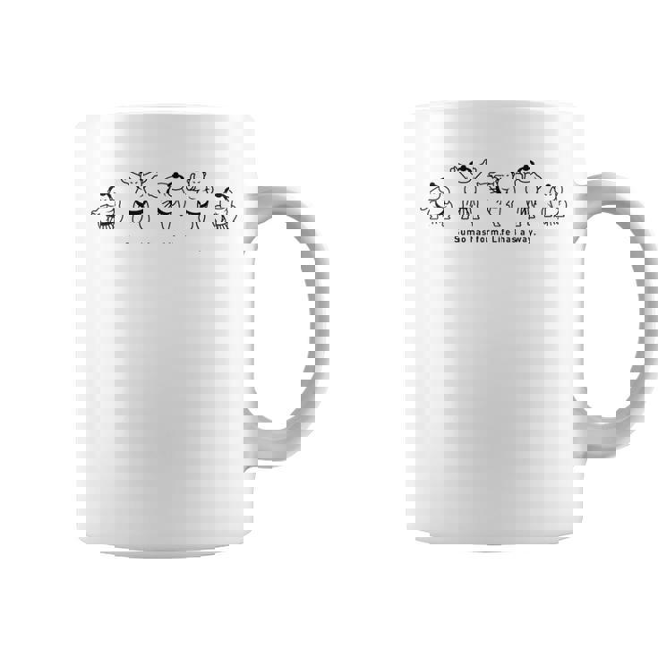 力士の型、人生の道 相撲 力士 相撲に型あり、人生に道あり コーヒーマグ