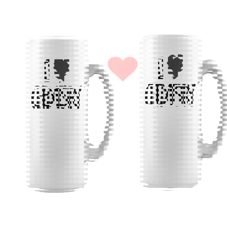 化学、化学が好き、化学の先生 化学実験技師、プレゼント、男性女性子供 I Love Chemistry コーヒーマグ