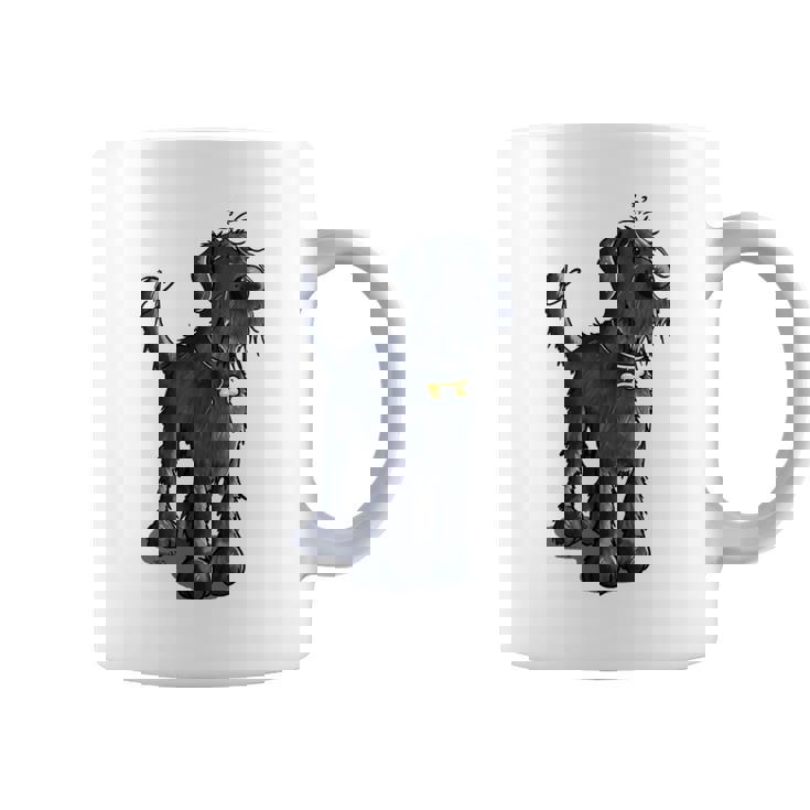 愉快なジャイアントシュナウザー Ichnauzer ギフト ドッグファン 長袖tシャツ コーヒーマグ