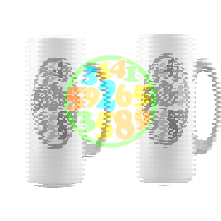 数字円周率ティー コーヒーマグ