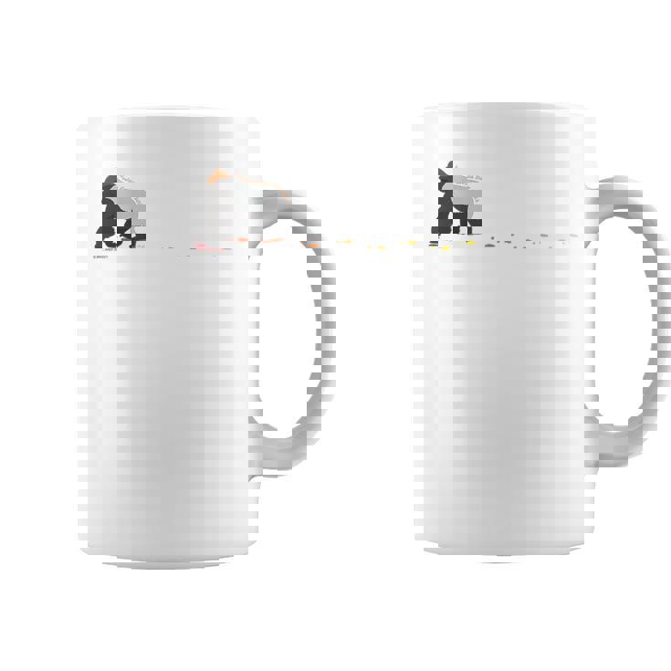 歩くゴリラ コーヒーマグ