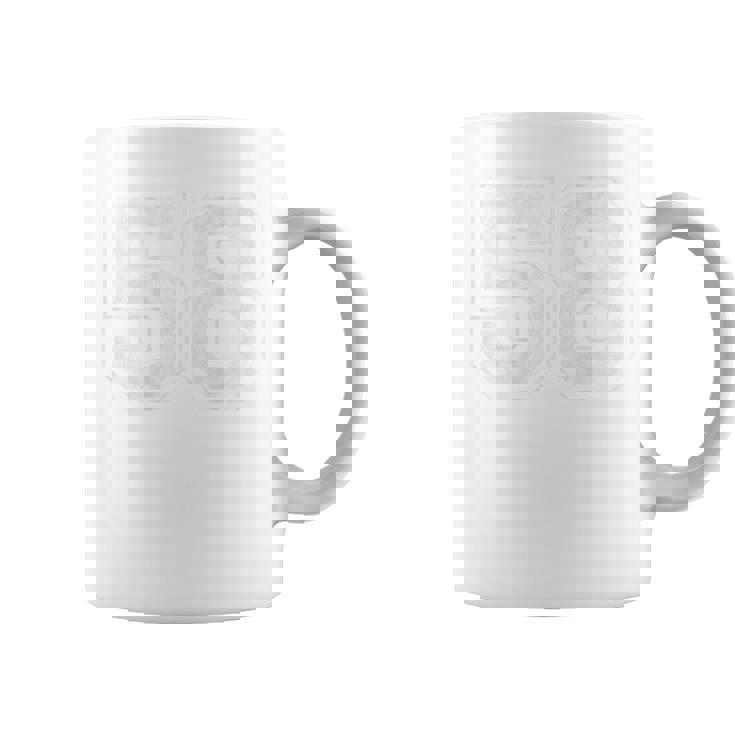 背面に58番。 コーヒーマグ