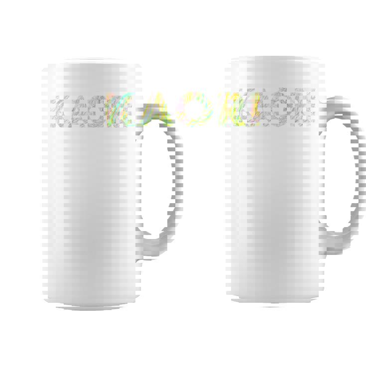 色鉛筆ネームデザインKaori コーヒーマグ