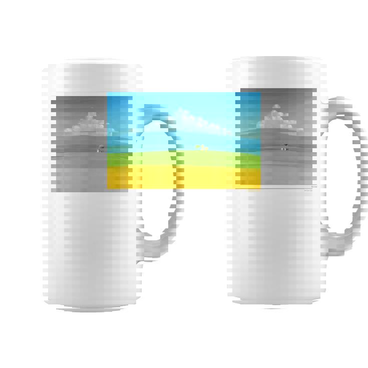 詩とメルヘン 葉祥明 トスカーナの祈り P3031 コーヒーマグ