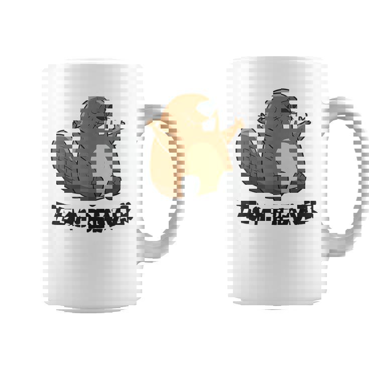 面白いビーバー分隊チームビーバー コーヒーマグ