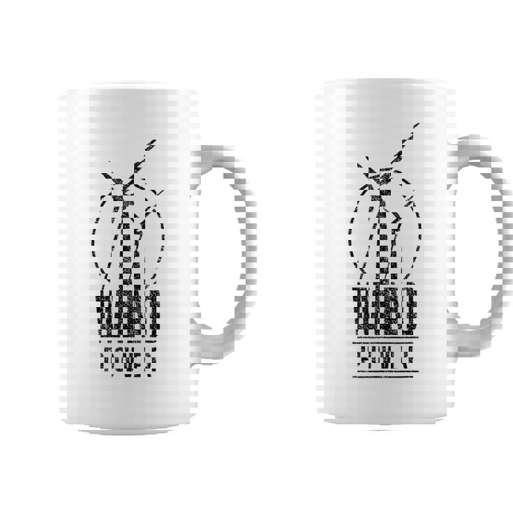 風力発電 風力エネルギー グリーン再生可能タービン 風車 コーヒーマグ