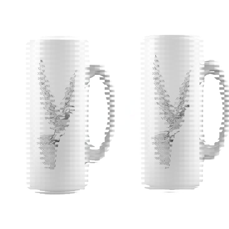 鳩 動物 男性 女性 モチーフ 恋人 自由 デザイン 平和 コーヒーマグ