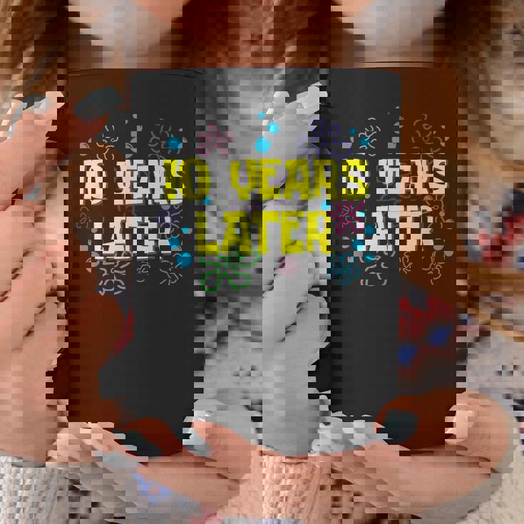 10歳の誕生日 10年後 10歳の誕生日 コーヒーマグ 面白い贈り物