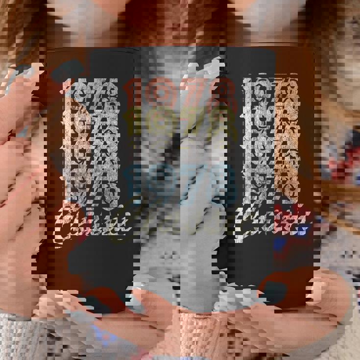 1978年 クラシック ヴィンテージ レトロ スタイル Born In 1978 コーヒーマグ 面白い贈り物