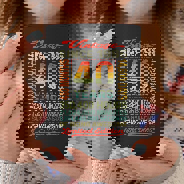 40歳 480ヶ月 すごい生まれ 1986年 40歳の誕生日 コーヒーマグ 面白い贈り物