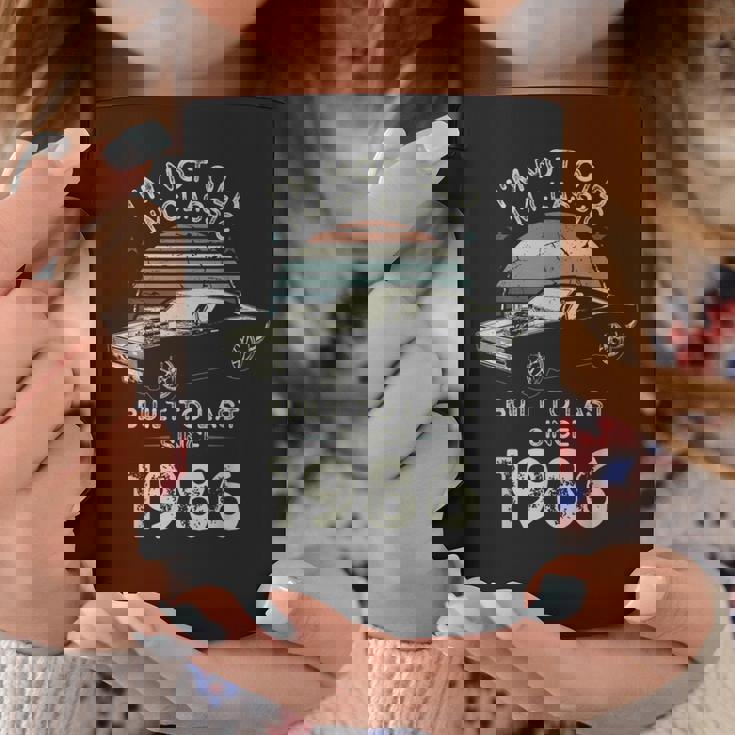 40歳の誕生日 1986年クラシックカー コーヒーマグ 面白い贈り物