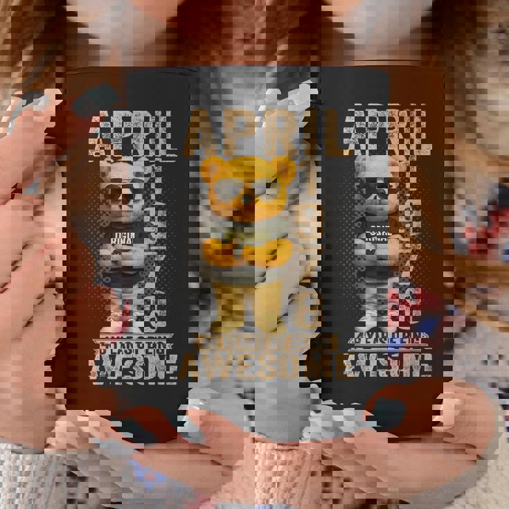 48歳 1978年4月 テディベア 48歳 誕生日 男性 女性 コーヒーマグ 面白い贈り物