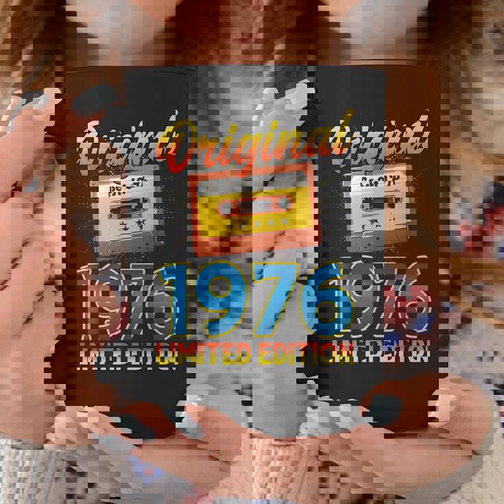 50 歳の誕生日プレゼント男性 1976 年 レトロ ビンテージ テープ コーヒーマグ 面白い贈り物