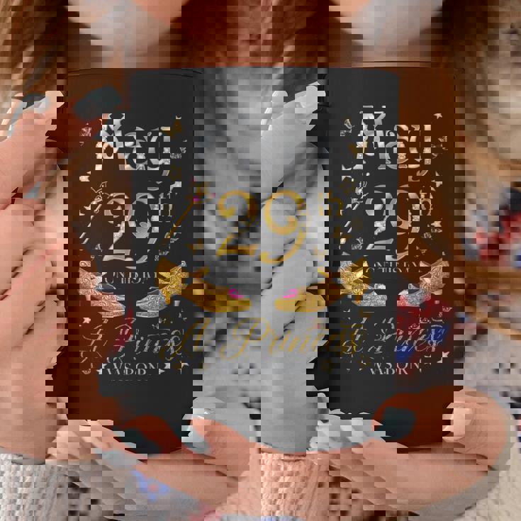 5月29日 プリンセスが生まれた 5月29日 誕生日 女の子 長袖tシャツ コーヒーマグ 面白い贈り物