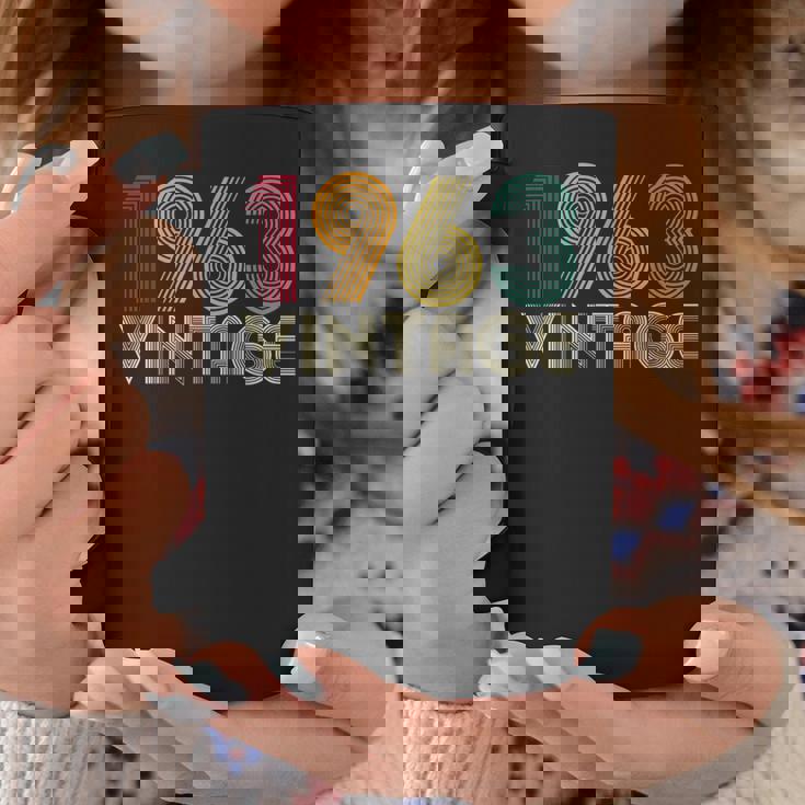 63歳の誕生日プレゼント 63歳 男性 女性 レトロ ヴィンテージ 1963 コーヒーマグ 面白い贈り物