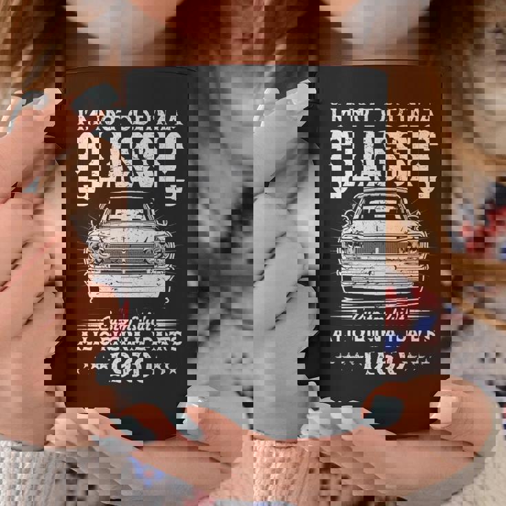 66 歳のギフト ヴィンテージ クラシックカー 1960 66 歳の誕生日 長袖tシャツ コーヒーマグ 面白い贈り物