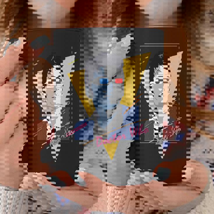 80年代テナントレトロタイムトラベラーsfファン。 長袖tシャツ コーヒーマグ 面白い贈り物