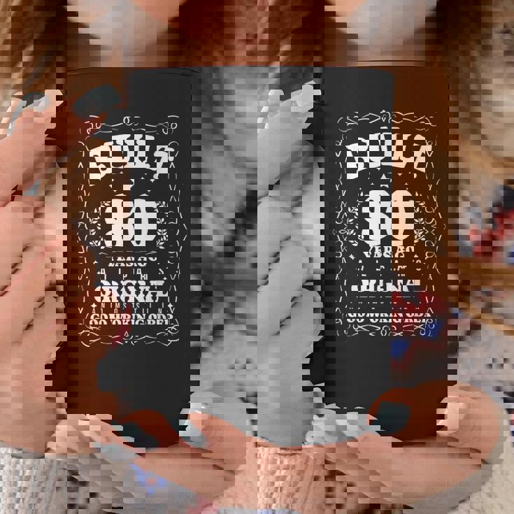 80年前に建てられたヴィンテージファニー80歳の誕生日。 コーヒーマグ 面白い贈り物