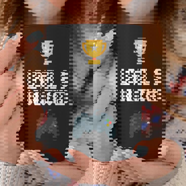 9歳 誕生日シャツ 男の子 女の子 ギフト 9歳 レベルアップ ゲーマー コーヒーマグ 面白い贈り物