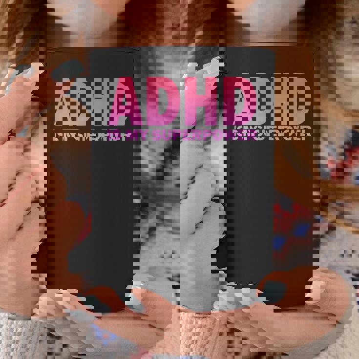 Adhdは私の超能力adhd意識セロトニン陽性 コーヒーマグ 面白い贈り物