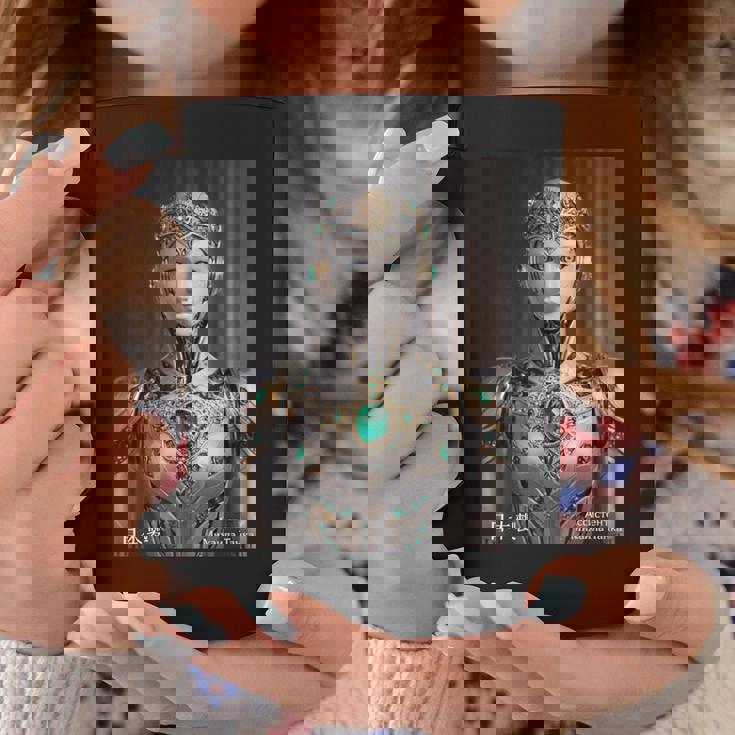 Aei And Eai 磁器 セミ脆弱ヒューマノイド マガタマai。 長袖tシャツ コーヒーマグ 面白い贈り物