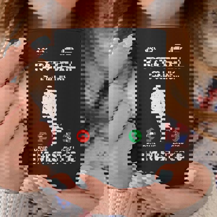 American Football Calling I Must Go ファニーコーチ メンズ レディース コーヒーマグ 面白い贈り物