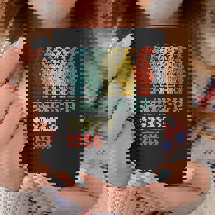 Amped Upince 1956 レトロ 誕生日 ギター 音楽 誕生年 コーヒーマグ 面白い贈り物