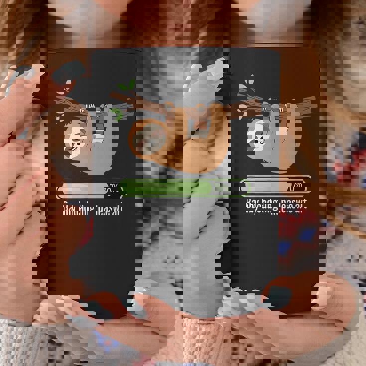 Baby Loading Please Wait ナマケモノのユーモア コーヒーマグ 面白い贈り物