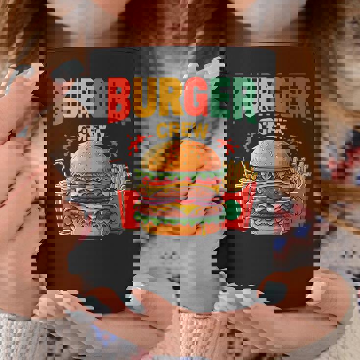 Berger Crew Hamburger Cheeseburger Fast Food Lovers コーヒーマグ 面白い贈り物