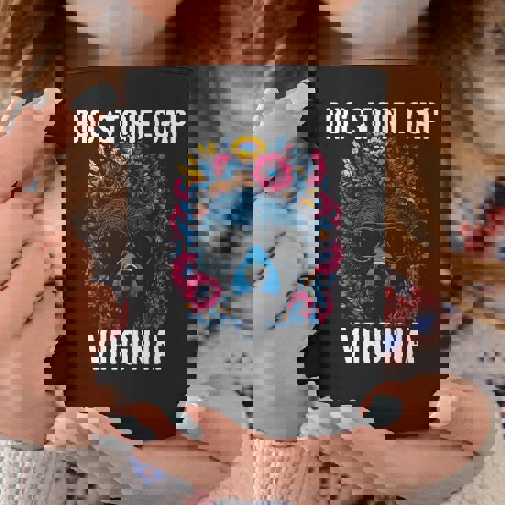 Bigtone Gap バージニア Usa クマと花のデザイン 長袖tシャツ コーヒーマグ 面白い贈り物