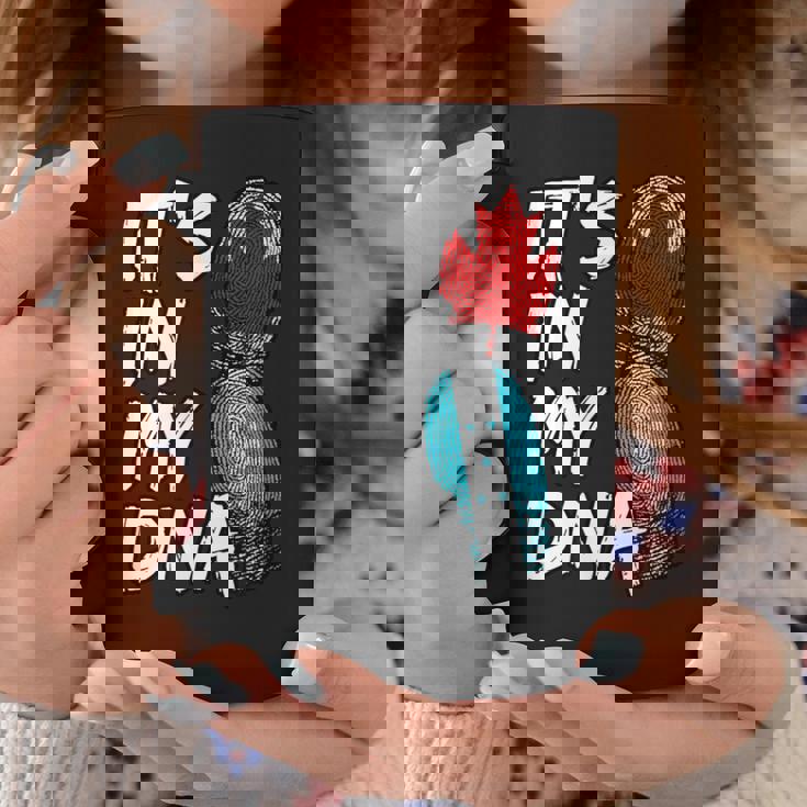 Canada Canadian Honduras Honduran DNA Flag It's In My DNA Coffee Mug Unique Gifts