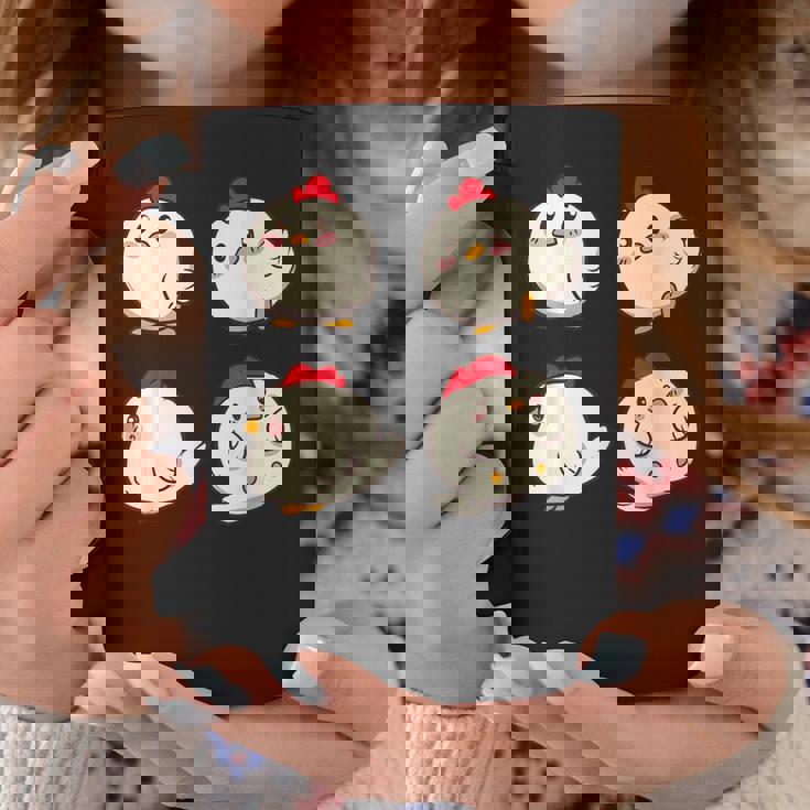 Chicken Chickens Cute Kawaii Anime Kawaii Japan コーヒーマグ 面白い贈り物