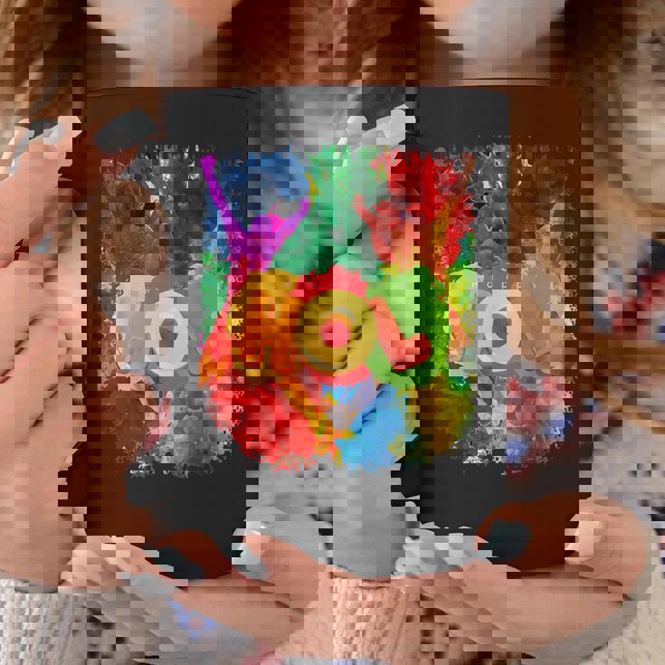 Color Mashup Wild Celebrations Happy Holi コーヒーマグ 面白い贈り物