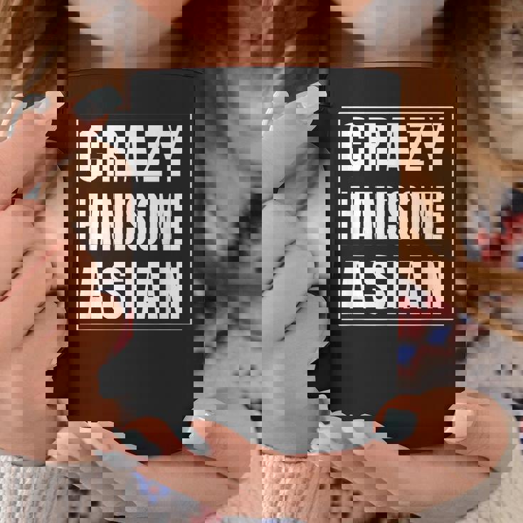 Crazy Handsome アジアンファニーtシャツ コーヒーマグ 面白い贈り物