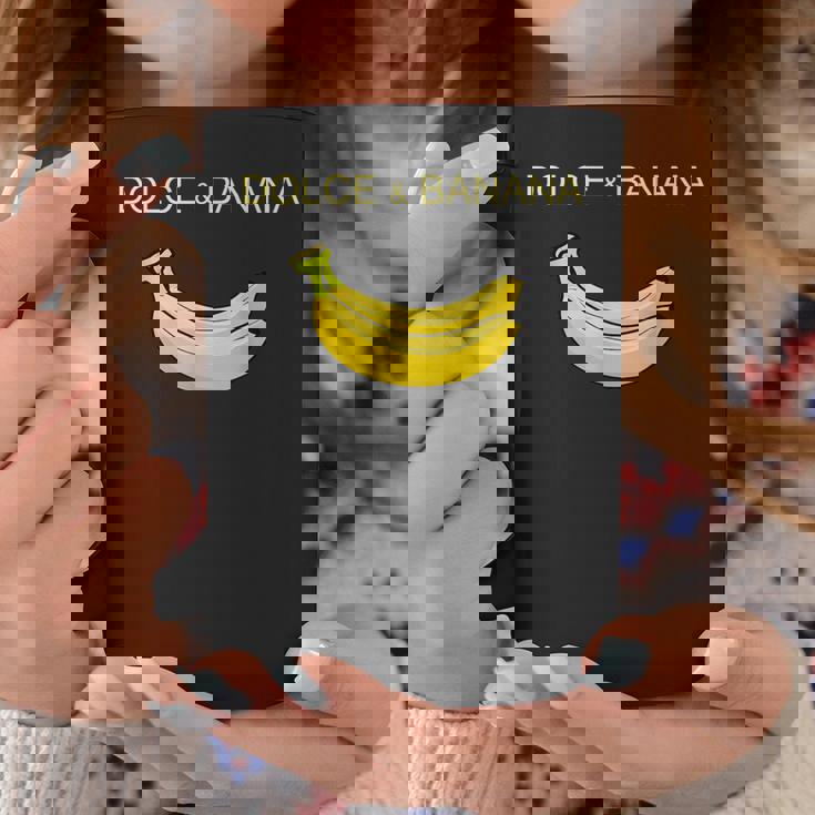 Dolce And Banana ファニーキュートグラフィックデザインバナナtシャツ コーヒーマグ 面白い贈り物