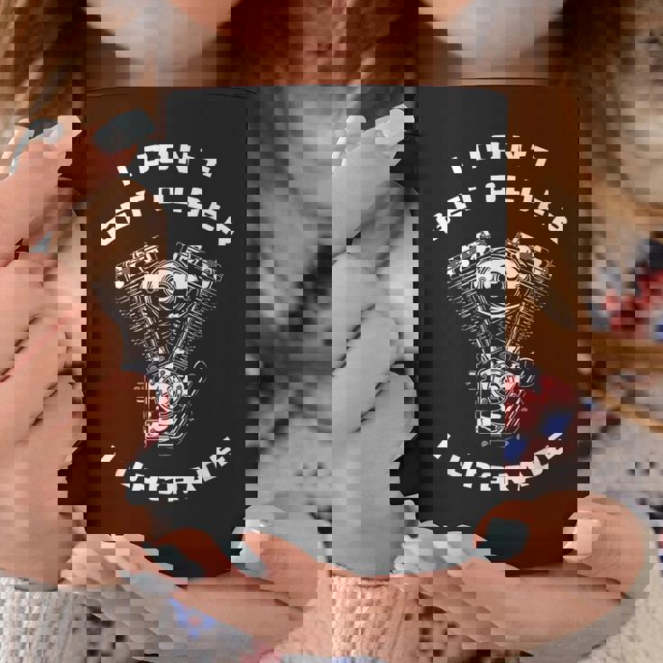 I Don't Get Older I Upgrade – Motorcycle Engine Graphic コーヒーマグ 面白い贈り物