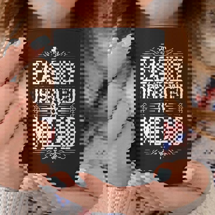 Easy Distracted By Mead 長袖tシャツ コーヒーマグ 面白い贈り物