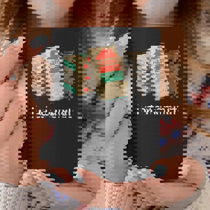 I Eat Cement 猫シャツ キッズ 面白い ダンク 猫 ミーム コーヒーマグ 面白い贈り物