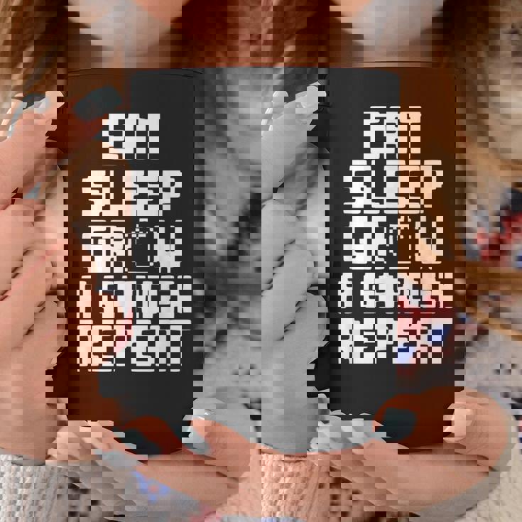 Eatleep Grow A Garden Repeat 面白い ガーデニング ゲーム コーヒーマグ 面白い贈り物