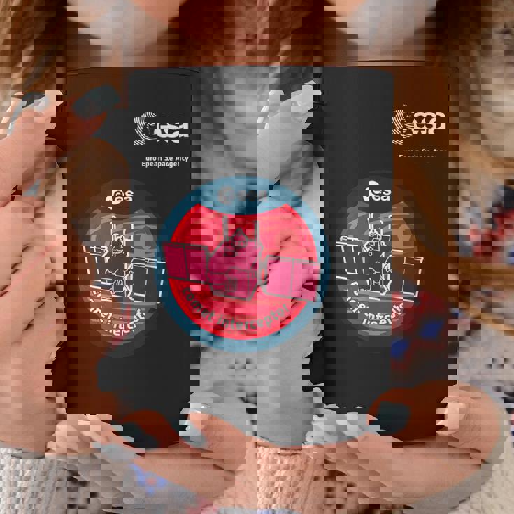 Esa欧州宇宙機関ミッション彗星迎撃パッチ コーヒーマグ 面白い贈り物