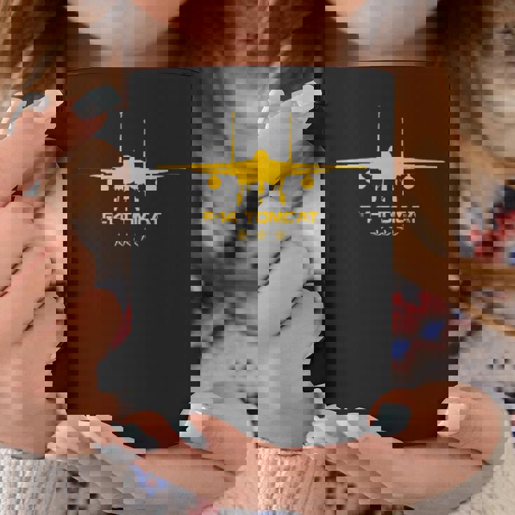 F-14 トムキャット 戦闘機 ジェット クラシック ミリタリー 航空 デザイン コーヒーマグ 面白い贈り物