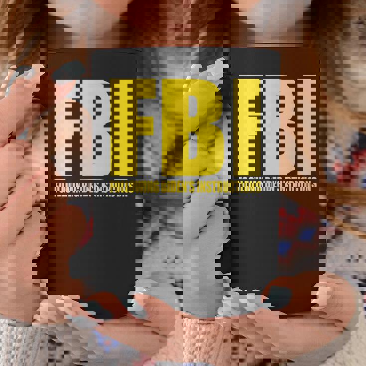 Fbi Bidenの指示に従うアパレル 面白い 男性 女性 コーヒーマグ 面白い贈り物