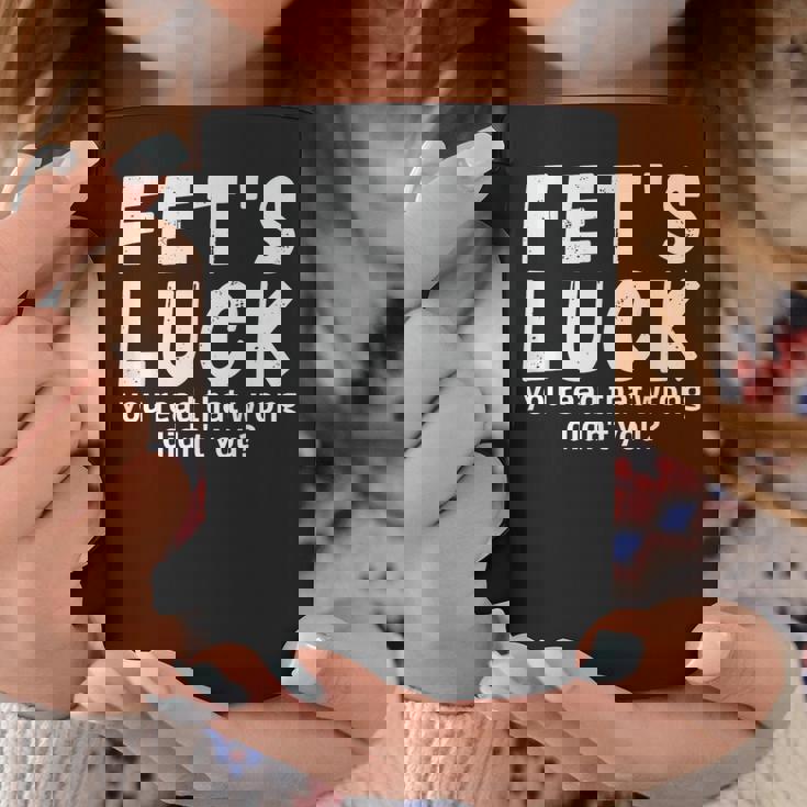 Fet's Luck コーヒーマグ 面白い贈り物