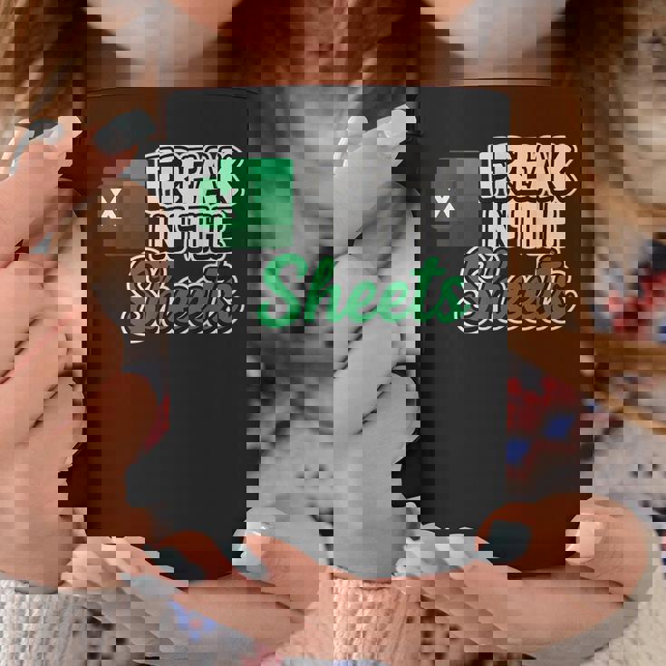 Freak In Theheets Accountant preadsheet Excel コーヒーマグ 面白い贈り物