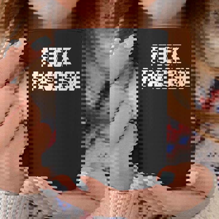 Fuck Fascism 面白い 言って クール ノベルティ 政治 コーヒーマグ 面白い贈り物
