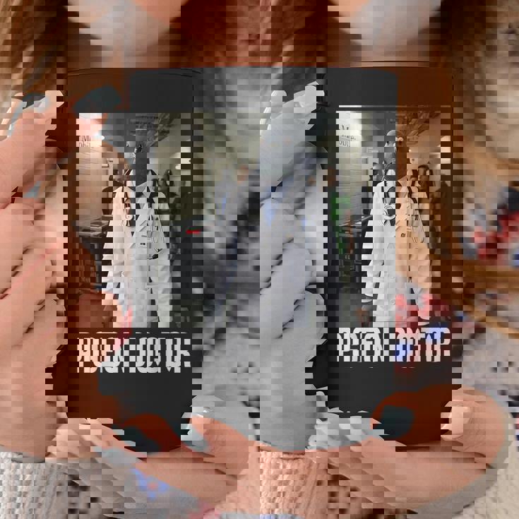 Tuff Pigeon Doctor 2026 New Brainrot Meme Kid Aiジョーク コーヒーマグ 面白い贈り物