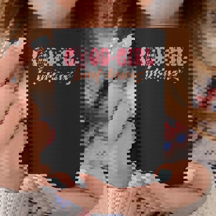 Good Girl Bad Knees 面白い 関係 膝の問題 ジョーク コーヒーマグ 面白い贈り物