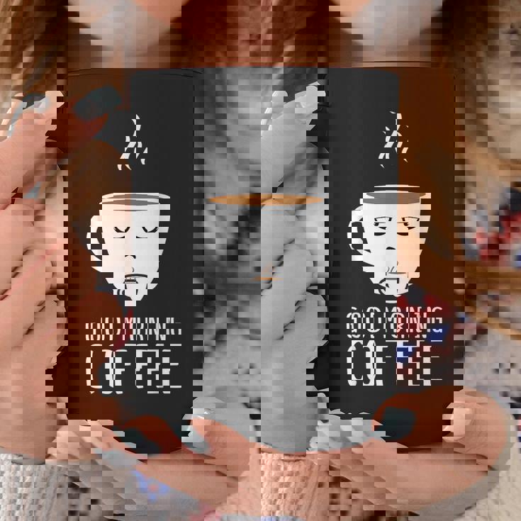 Good Morning Coffee-疲れた人のためのカフェイン コーヒーマグ 面白い贈り物