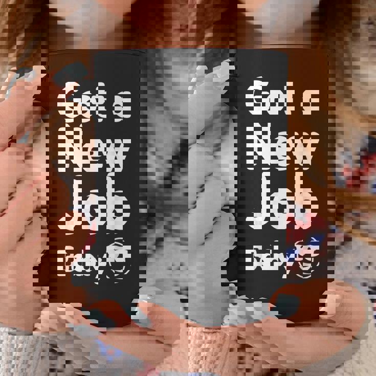 Got A New Job Baby 面白い 就職祝い コーヒーマグ 面白い贈り物