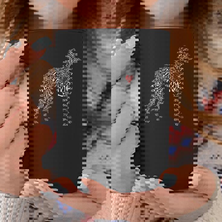 Greyhound I Love Greyhounds コーヒーマグ 面白い贈り物